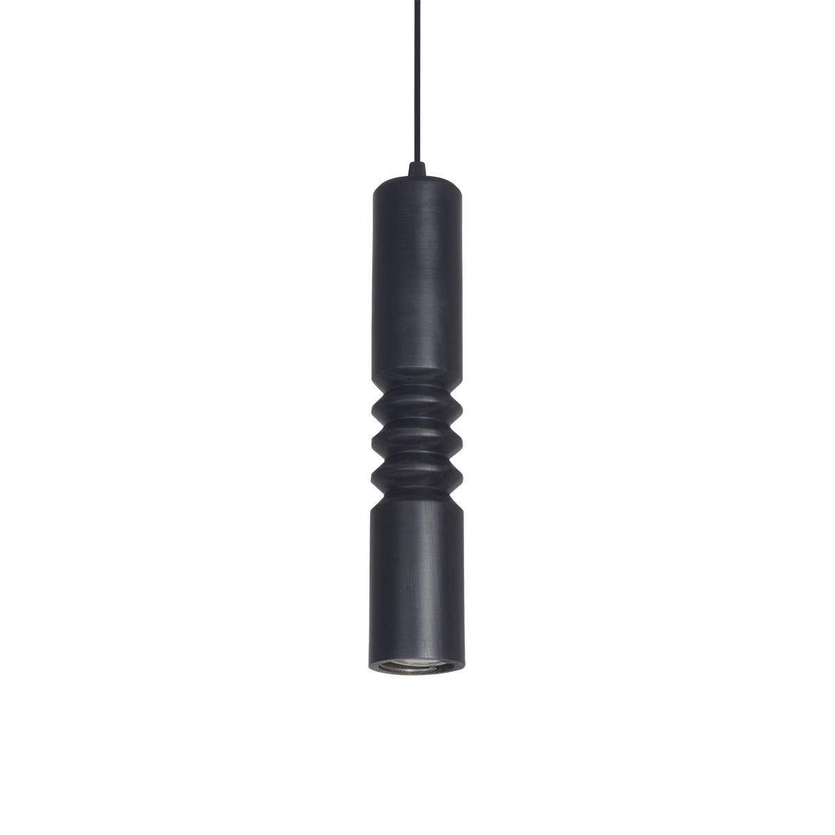 CARILUX Colgante Madera Torneado T35N